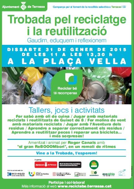 Cartell Trobada pel Reciclatge