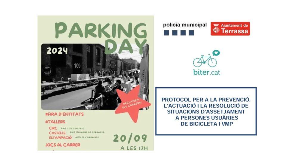 Els consells indispensables per moure’s amb bici a Terrassa. BiTer al Parking Day 20/09