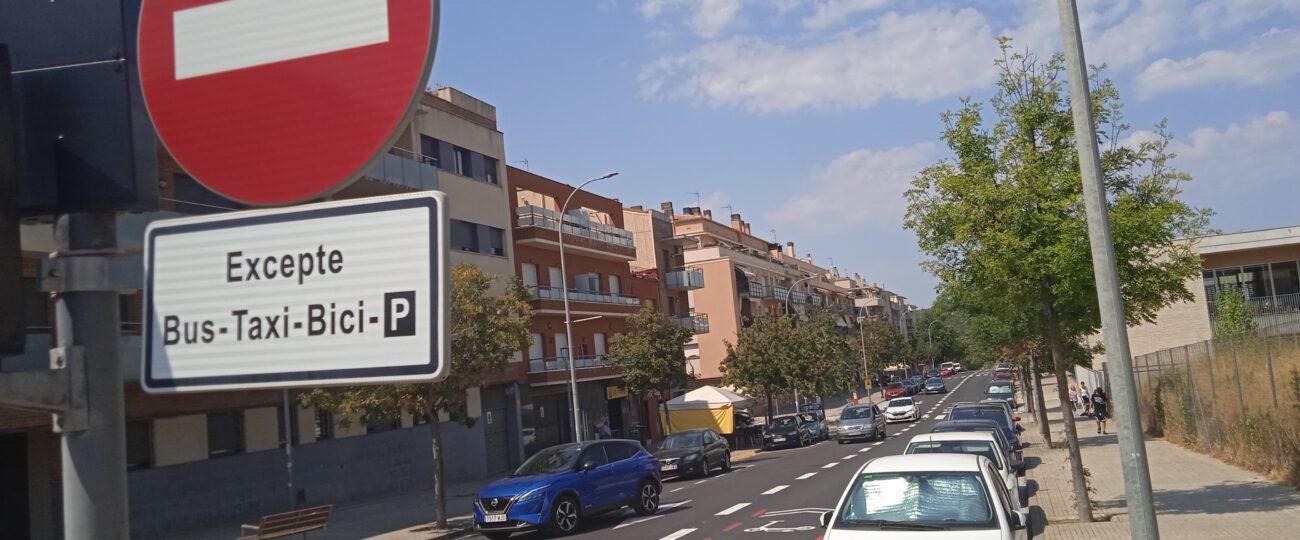 Així sí! Bona senyalització al carrer Fàctima