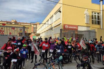 Diumenge 1 de desembre – Pedalada per la Marató 2024 amb l’escola Salesians