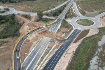 Avancen les obres del camí pedalable cap a Viladecavalls