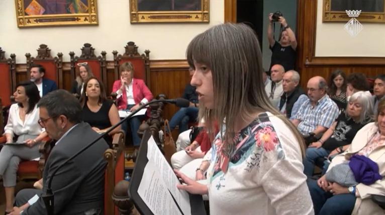 Intervenció de la presidenta del BiTer al Ple extraordinari de mobilitat de l’Ajuntament de Terrassa