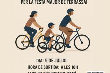 Pedalada Familiar de Festa Major 2025- Dissabte 5 de juliol