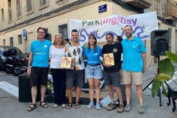 Entrega del Premi BiTer 2025 durant el Parking Day