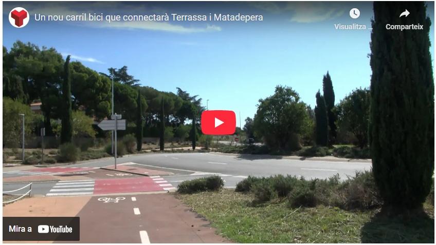 Terrassa disposarà d’un nou itinerari de vianants i ciclistes a la BV-1221 (ctra. Matadepera)