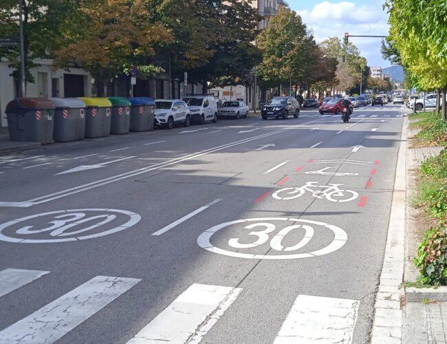 Així sí! Algunes millores en la senyalització del passeig Vint-i-dos de Juliol