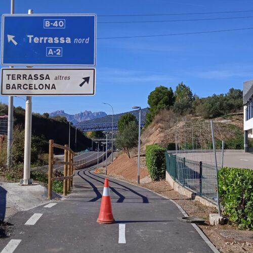 Visitem el camí pedalable de Terrassa-Viladecavalls… i fem propostes de millora