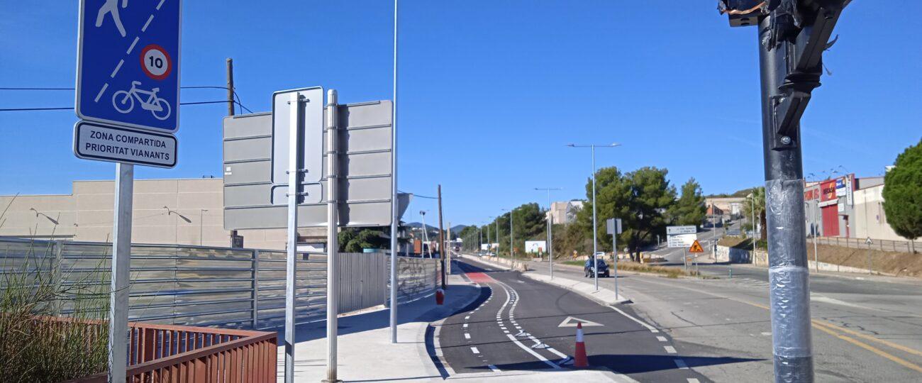 Visitem el carril bici de la ctra. de Rubí (Can Guitard)