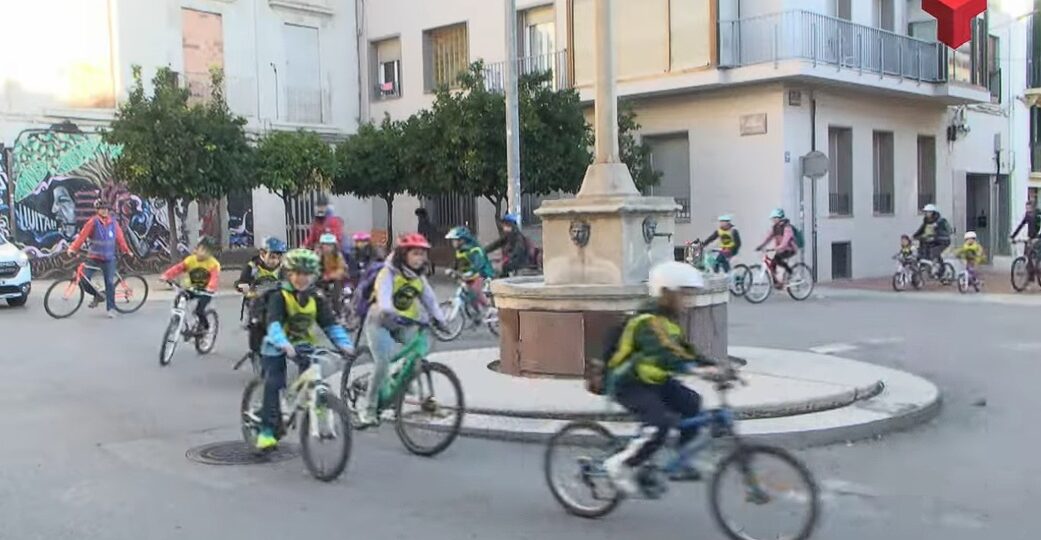 El Bicibús de Lanaspa compleix tres anys