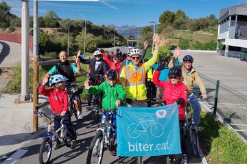 Estrenem el camí pedalable de Terrassa a Viladecavalls