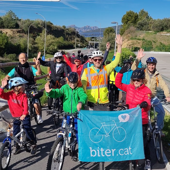 Estrenem el camí pedalable de Terrassa a Viladecavalls